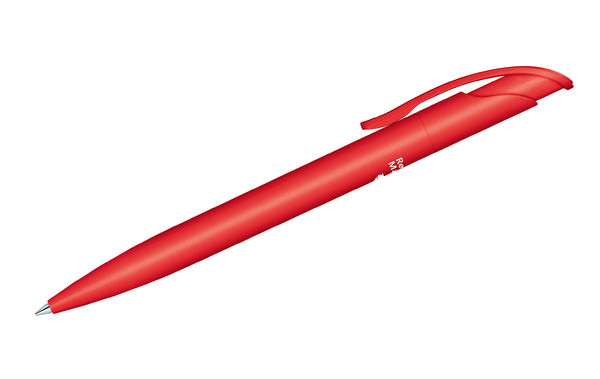 Stylo recyclé Challenger Matt | Stylo à bille publicitaire Rouge