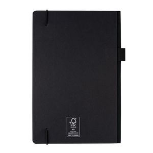 Carnet soufflet FSC | Carnet publicitaire Black 2