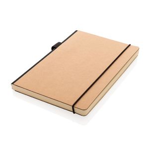 Carnet soufflet FSC | Carnet publicitaire Brown 4