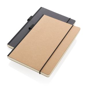 Carnet soufflet FSC | Carnet publicitaire Brown 7