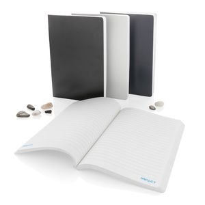 Carnet papier minéral | Carnet publicitaire White 5