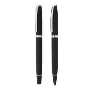 Set stylo Deluxe | Set stylo publicitaire Black