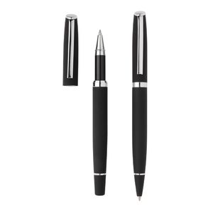 Set stylo Deluxe | Set stylo publicitaire Black 2